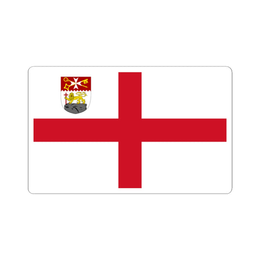 Flag of the Diocese of Gibraltar in Europe (Belgium) STICKER Vinyl Kiss-Cut Decal