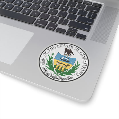 Seal of the Senate of Pennsylvania - STICKER Vinyl Kiss-Cut Decal