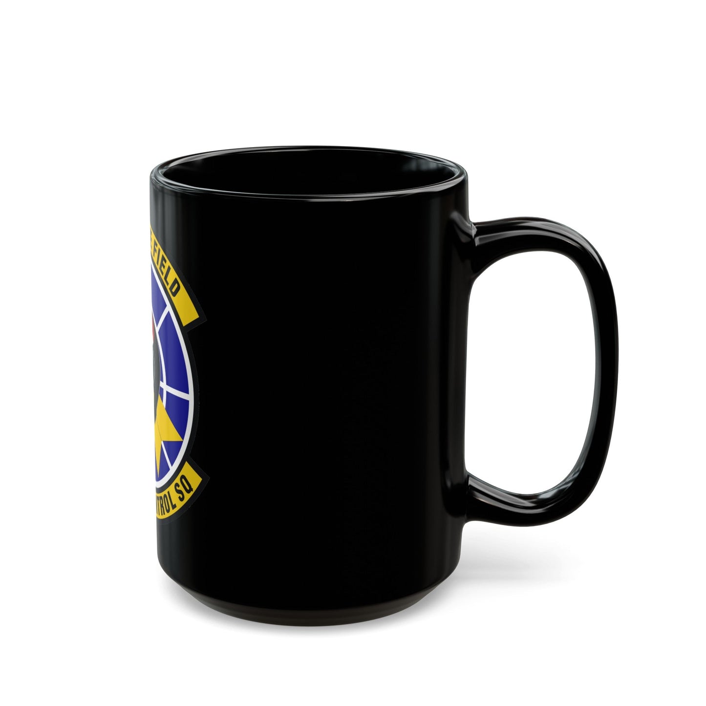 729 Air Control Squadron ACC (U.S. Air Force) Black Coffee Mug-The Sticker Space