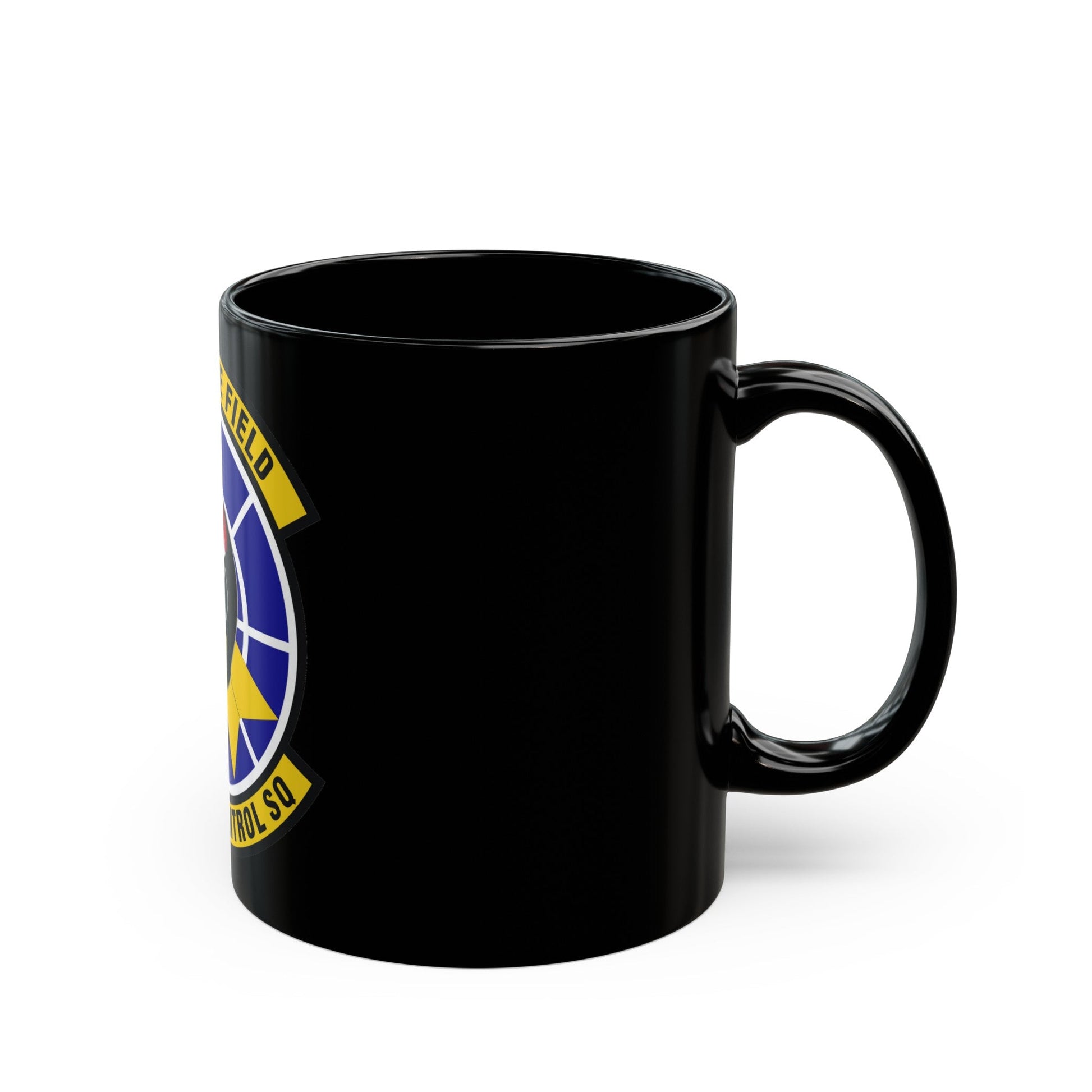 729 Air Control Squadron ACC (U.S. Air Force) Black Coffee Mug-The Sticker Space