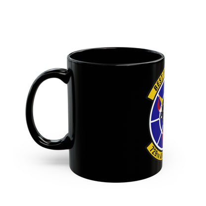 729 Air Control Squadron ACC (U.S. Air Force) Black Coffee Mug-The Sticker Space