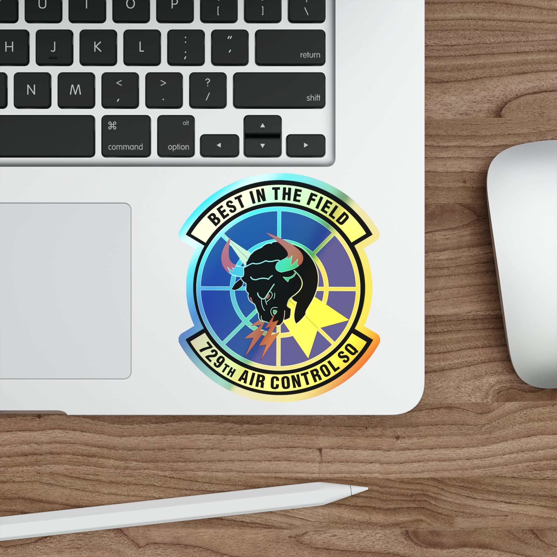 729 Air Control Squadron ACC (U.S. Air Force) Holographic STICKER Die-Cut Vinyl Decal-The Sticker Space