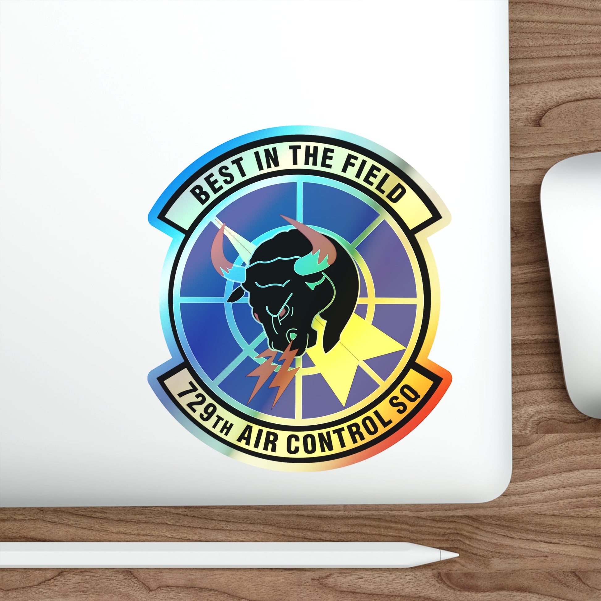 729 Air Control Squadron ACC (U.S. Air Force) Holographic STICKER Die-Cut Vinyl Decal-The Sticker Space