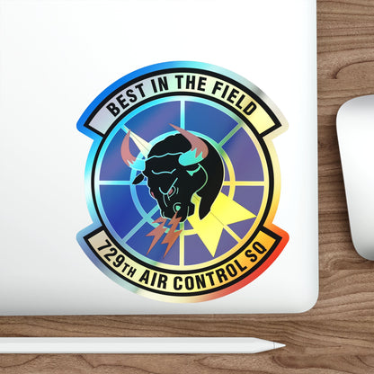 729 Air Control Squadron ACC (U.S. Air Force) Holographic STICKER Die-Cut Vinyl Decal-The Sticker Space