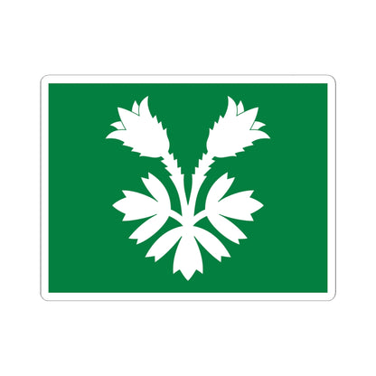 Flag of Oppland (Norway) STICKER Vinyl Kiss-Cut Decal