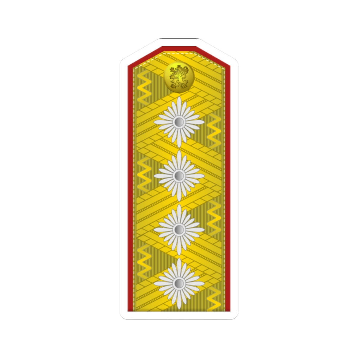 Bulgaria Army OF 9 (Bulgaria) (Military Rank) STICKER Vinyl Kiss-Cut Decal