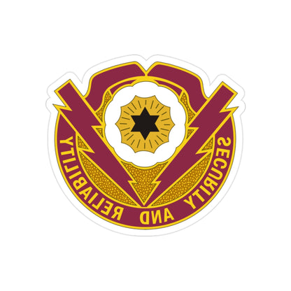 72nd Brigade Support Battalion 72nd BSB (U.S. Army) REVERSE PRINT Transparent STICKER-2" × 2"-The Sticker Space