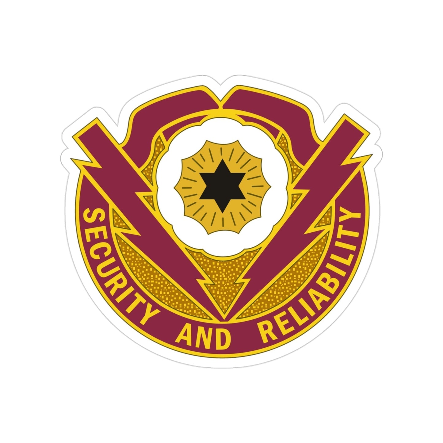 72nd Brigade Support Battalion 72nd BSB (U.S. Army) Transparent STICKER Die-Cut Vinyl Decal-3 Inch-The Sticker Space