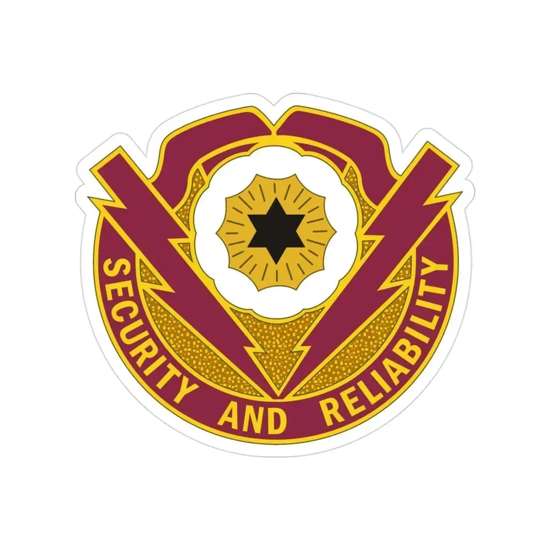 72nd Brigade Support Battalion 72nd BSB (U.S. Army) Transparent STICKER Die-Cut Vinyl Decal 3 Inch - The Sticker Space