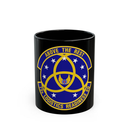 72nd Logistics Readiness Squadron (U.S. Air Force) Black Coffee Mug-11oz-The Sticker Space