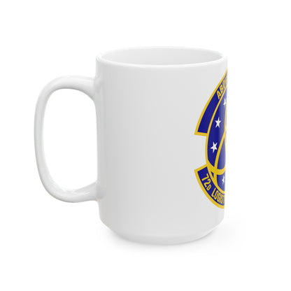 72nd Logistics Readiness Squadron (U.S. Air Force) White Coffee Mug-The Sticker Space