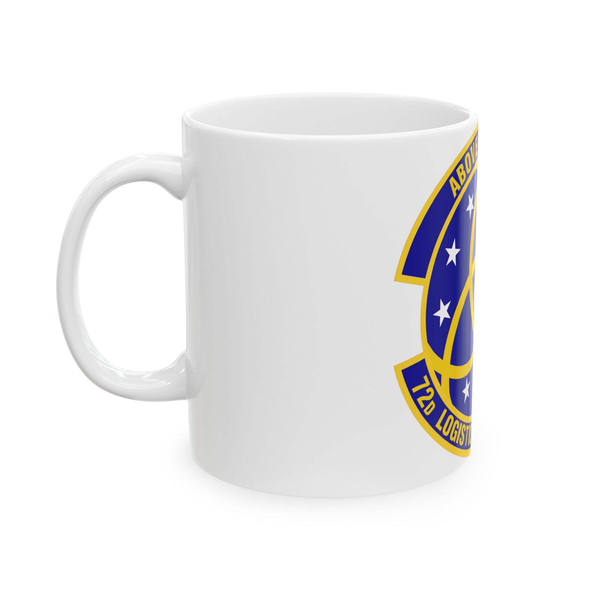 72nd Logistics Readiness Squadron (U.S. Air Force) White Coffee Mug-The Sticker Space