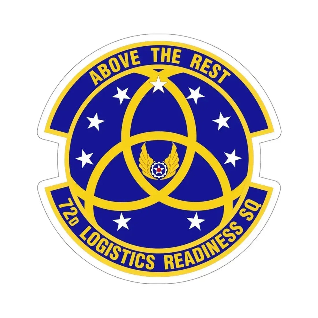 72nd Logistics Readiness Squadron (U.S. Air Force) STICKER Vinyl Die-Cut Decal 4 Inch - The Sticker Space