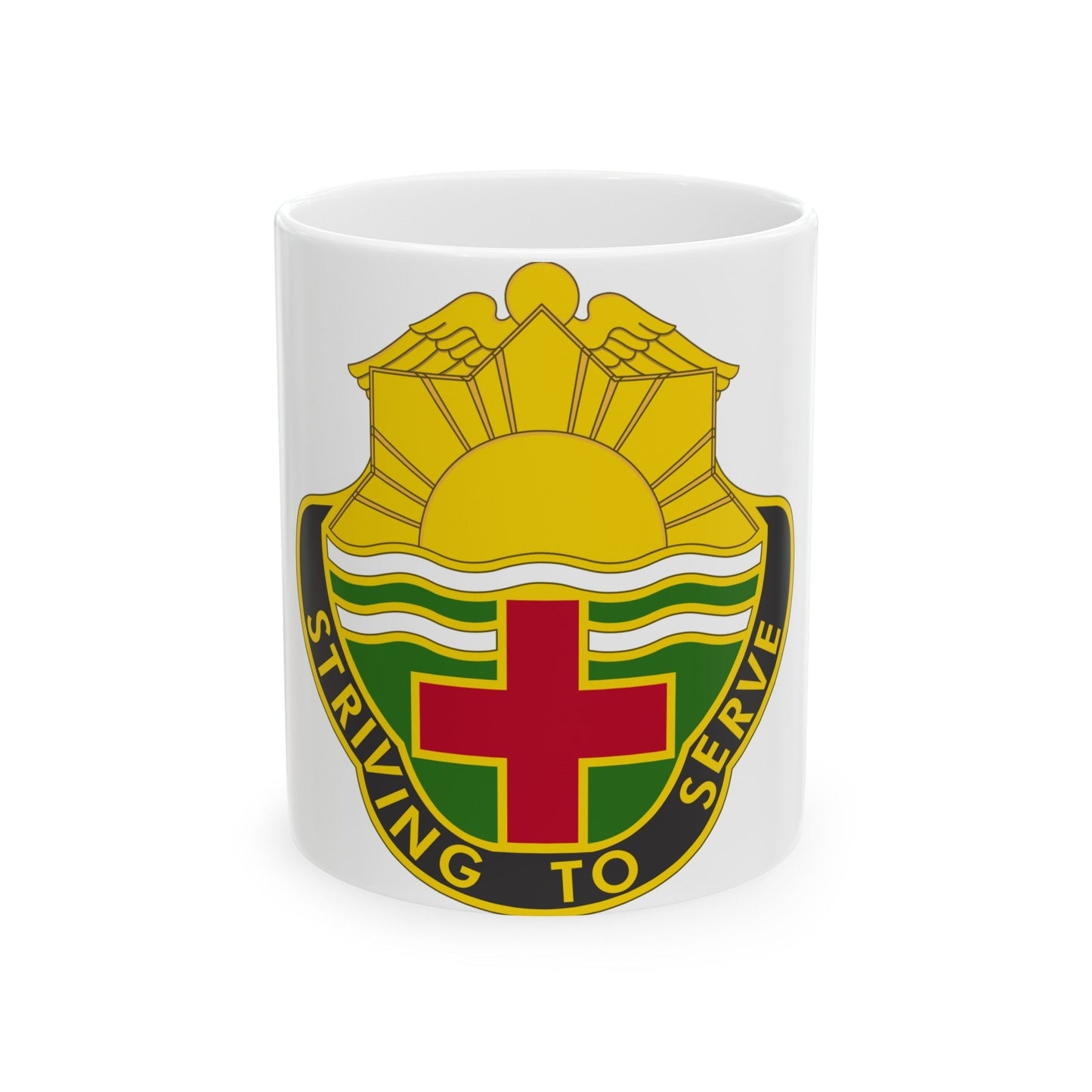 73 Field Hospital (U.S. Army) White Coffee Mug-11oz-The Sticker Space