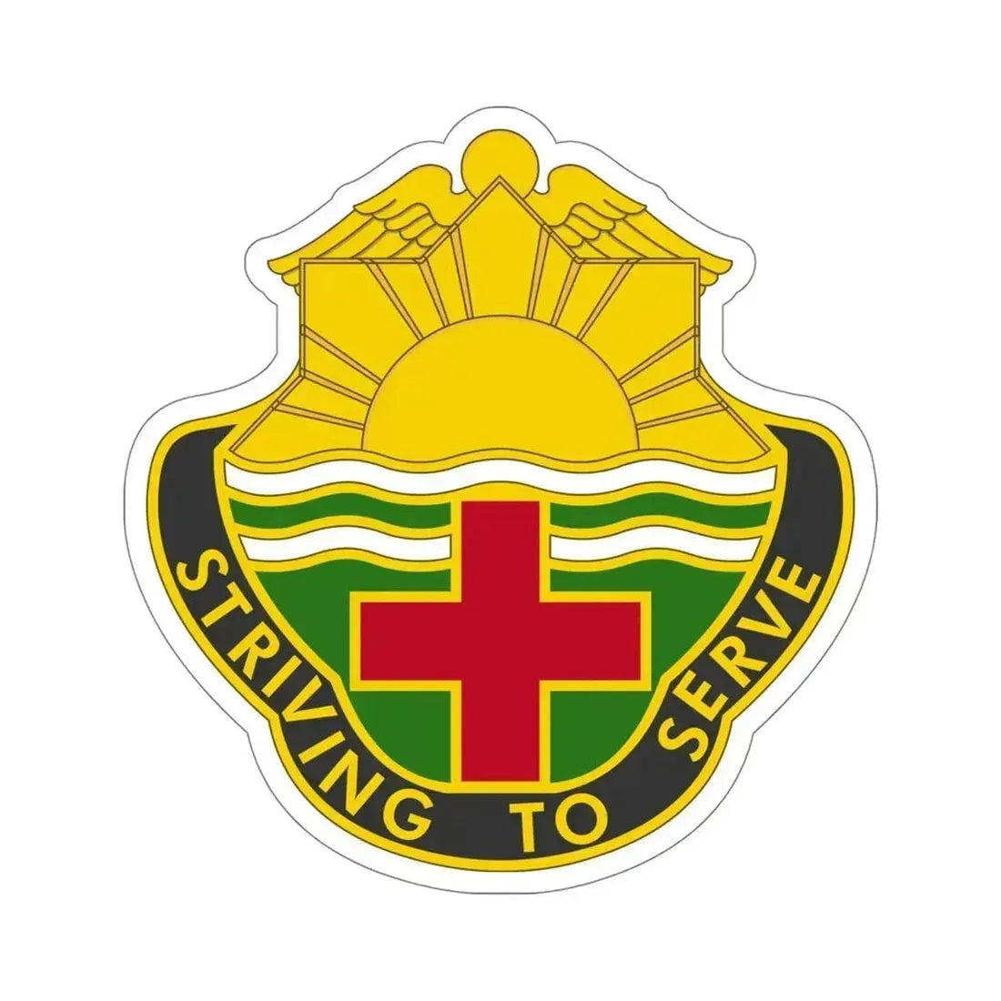 73 Field Hospital (U.S. Army) STICKER Vinyl Die-Cut Decal 5 Inch - The Sticker Space