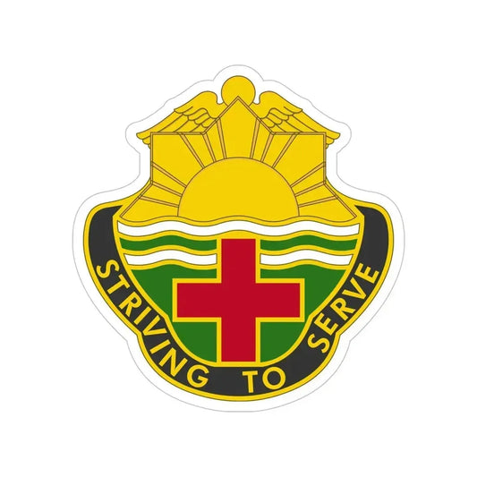 73 Field Hospital (U.S. Army) Transparent STICKER Die-Cut Vinyl Decal 6 Inch - The Sticker Space