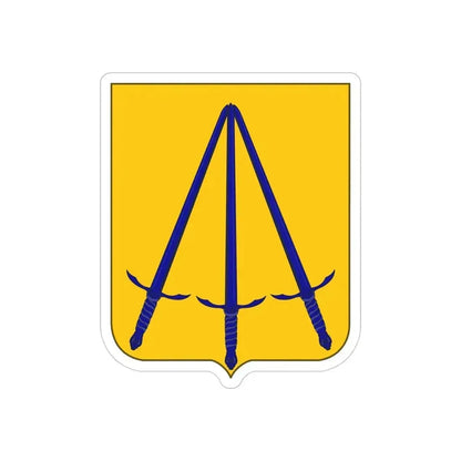 73 Ordnance Battalion 2 (U.S. Army) REVERSE PRINT Transparent Die-Cut STICKER 4 Inch Die-Cut Transparent - The Sticker Space