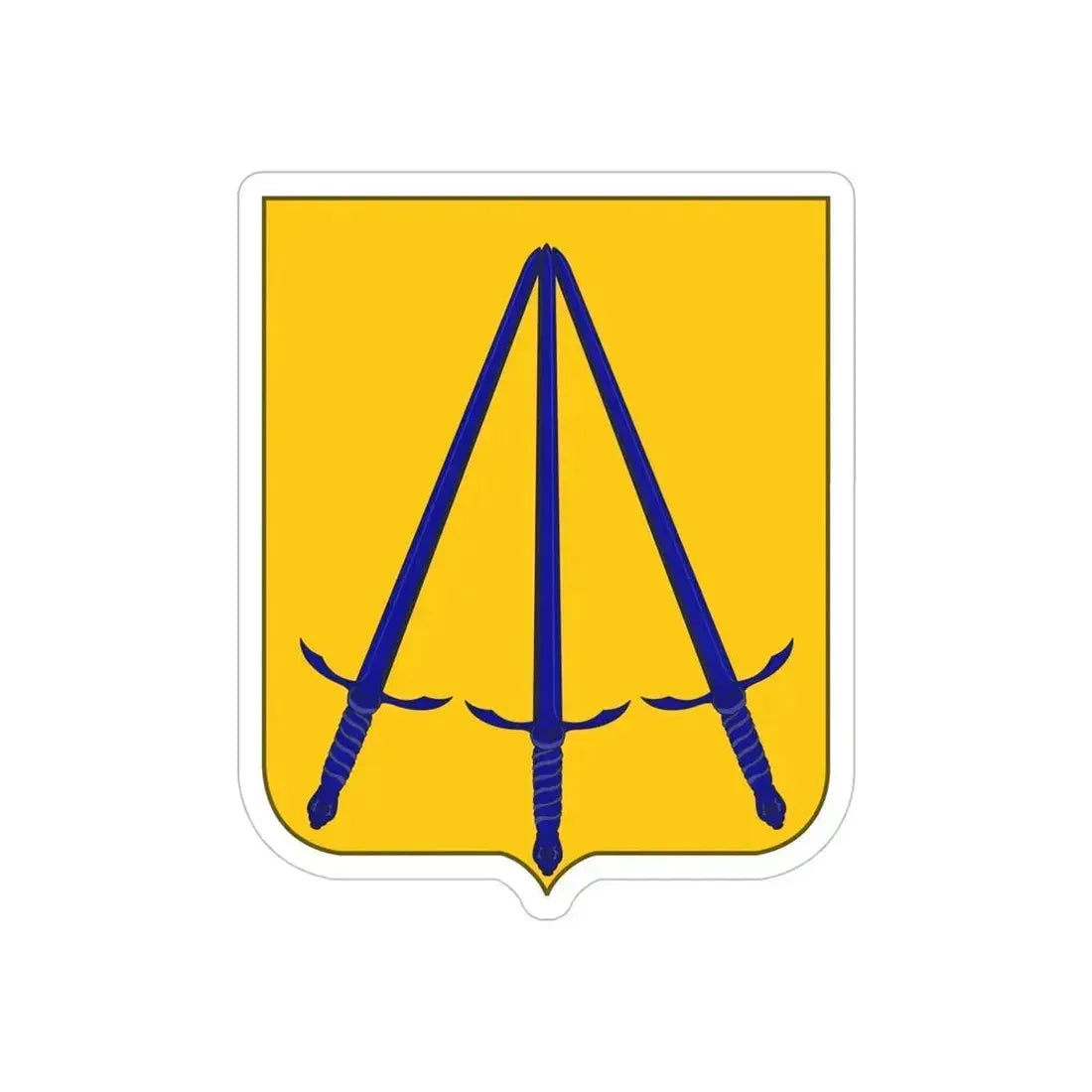 73 Ordnance Battalion 2 (U.S. Army) REVERSE PRINT Transparent Die-Cut STICKER 6 Inch Die-Cut Transparent - The Sticker Space