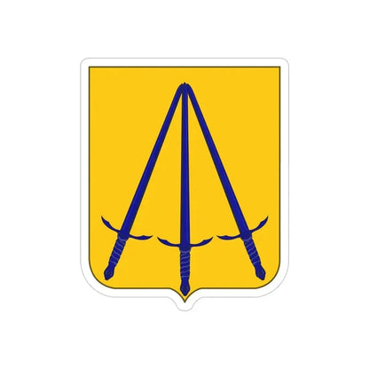 73 Ordnance Battalion 2 (U.S. Army) REVERSE PRINT Transparent Die-Cut STICKER 6 Inch Die-Cut Transparent - The Sticker Space