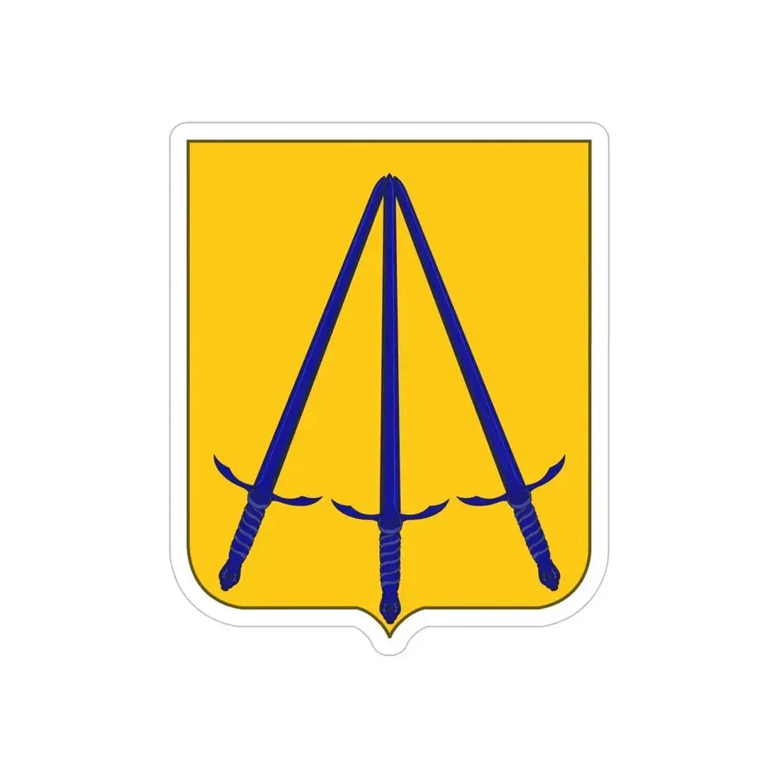 73 Ordnance Battalion 2 (U.S. Army) REVERSE PRINT Transparent Die-Cut STICKER - The Sticker Space