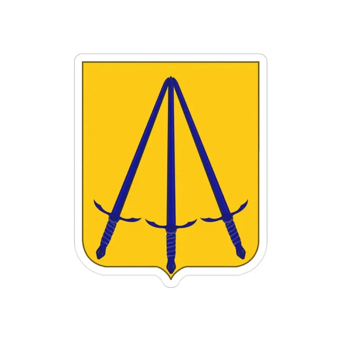 73 Ordnance Battalion 2 (U.S. Army) REVERSE PRINT Transparent Die-Cut STICKER - The Sticker Space