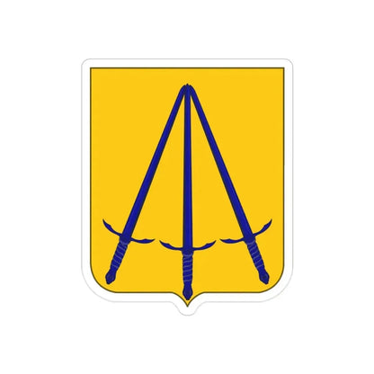 73 Ordnance Battalion 2 (U.S. Army) REVERSE PRINT Transparent Die-Cut STICKER - The Sticker Space