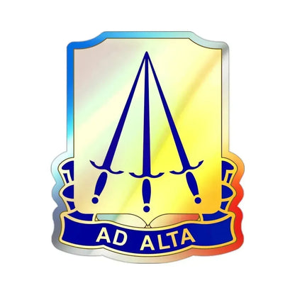 73 Ordnance Battalion (U.S. Army) Holographic STICKER Die-Cut Vinyl Decal 2 Inch Holographic - The Sticker Space