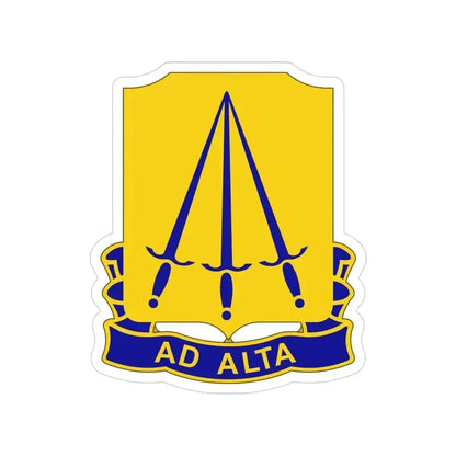 73 Ordnance Battalion (U.S. Army) Transparent STICKER Die-Cut Vinyl Decal 3 Inch - The Sticker Space