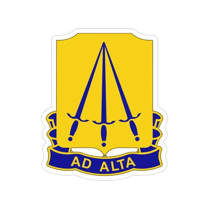 73 Ordnance Battalion (U.S. Army) Transparent STICKER Die-Cut Vinyl Decal 4 Inch - The Sticker Space