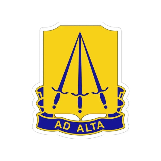 73 Ordnance Battalion (U.S. Army) Transparent STICKER Die-Cut Vinyl Decal 6 Inch - The Sticker Space