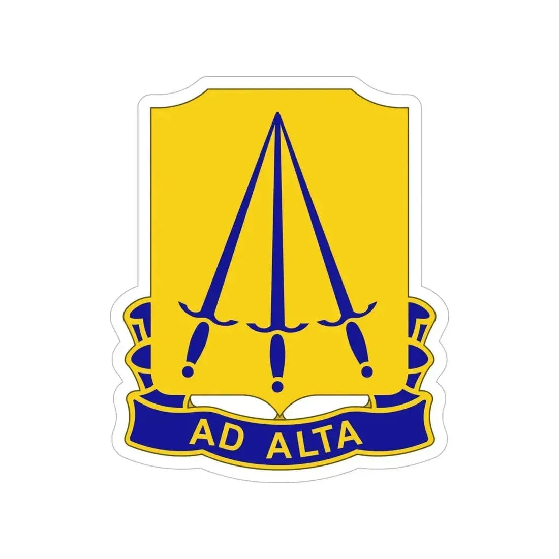 73 Ordnance Battalion (U.S. Army) Transparent STICKER Die-Cut Vinyl Decal - The Sticker Space