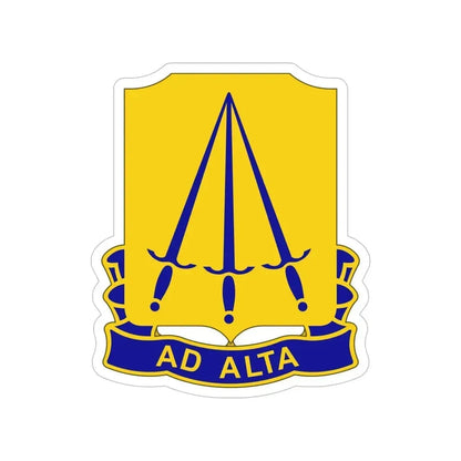 73 Ordnance Battalion (U.S. Army) Transparent STICKER Die-Cut Vinyl Decal - The Sticker Space