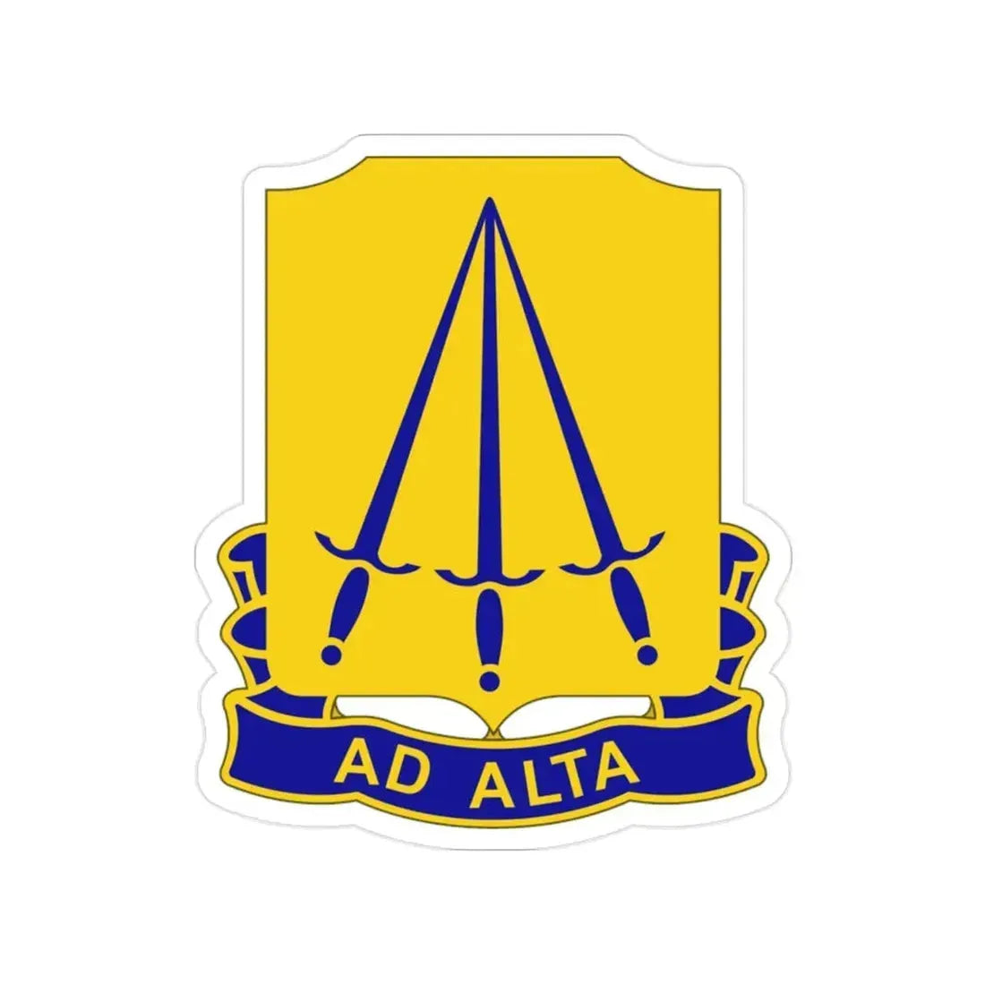 73 Ordnance Battalion (U.S. Army) Transparent STICKER Die-Cut Vinyl Decal - The Sticker Space