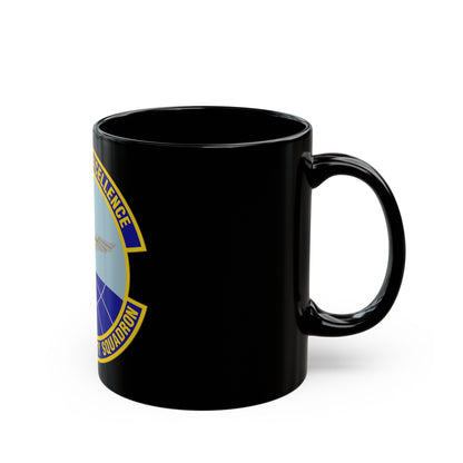 730 Air Mobility Squadron AMC (U.S. Air Force) Black Coffee Mug-The Sticker Space