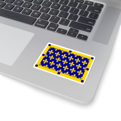 Flag of Ardeche (France) STICKER Vinyl Kiss-Cut Decal