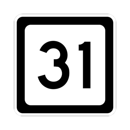 WV-31 (Virginia) (Road Sign) STICKER Vinyl Kiss-Cut Decal