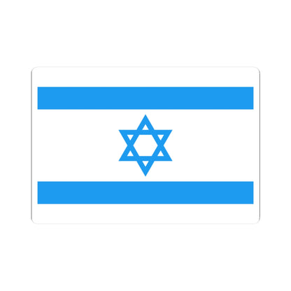 Flag of Israel Light Blue 3-2 (Israel) STICKER Vinyl Kiss-Cut Decal