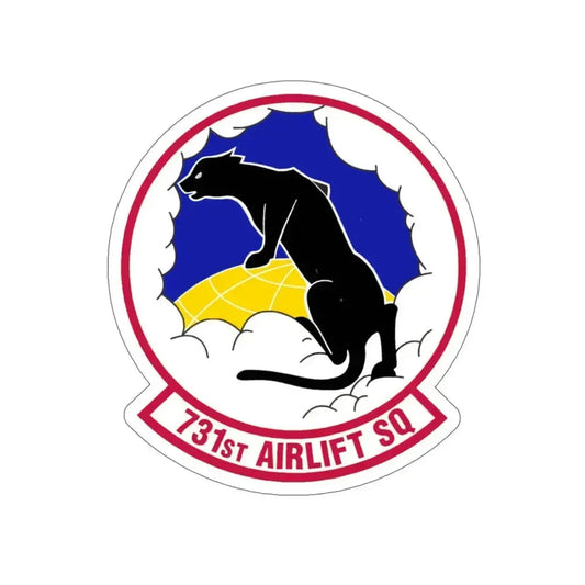 731 Airlift Squadron AFRC (U.S. Air Force) STICKER Vinyl Die-Cut Decal 6 Inch - The Sticker Space