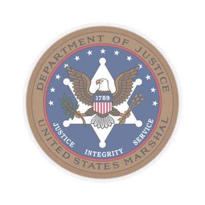 Seal of the United States Marshals Service - STICKER Vinyl Kiss-Cut Decal