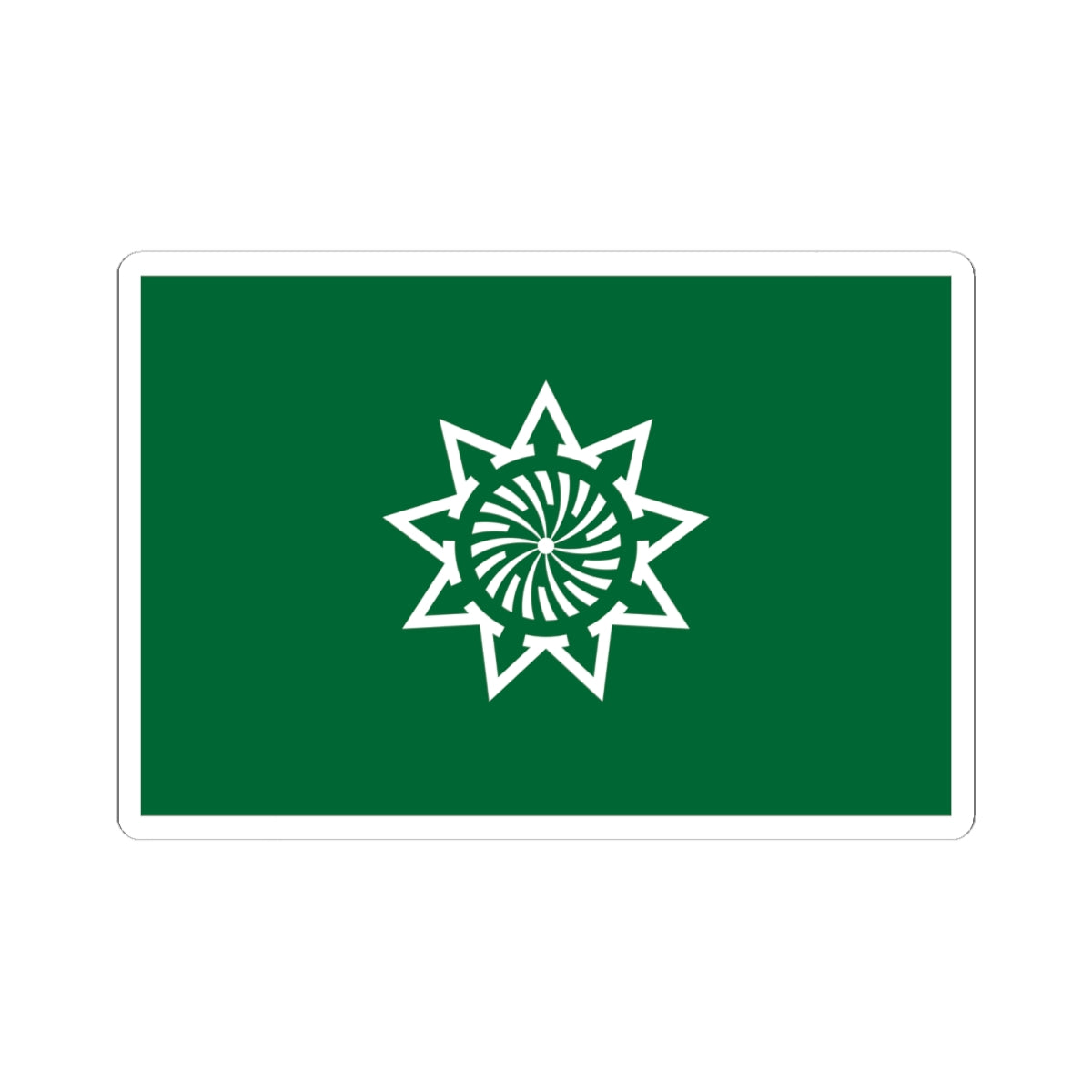 Flag of Kumatori Osaka (Japan) STICKER Vinyl Kiss-Cut Decal