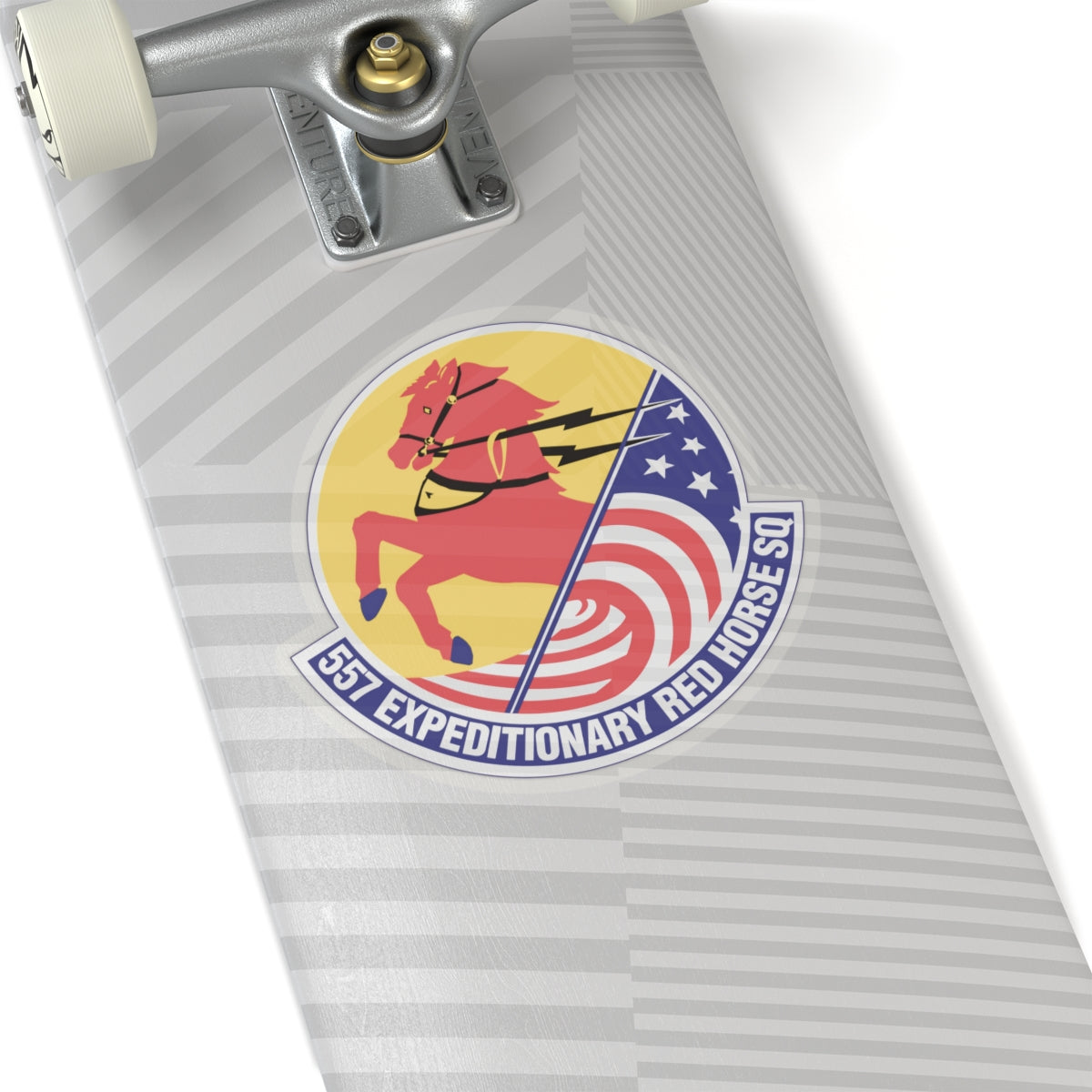 557th Expeditionary Red Horse Squadron (U.S. Air Force) STICKER Vinyl Kiss-Cut Decal