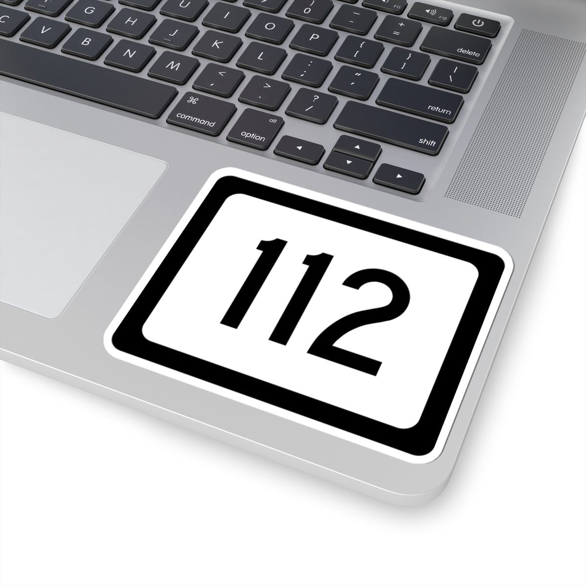 WV-112 (Virginia) (Road Sign) STICKER Vinyl Kiss-Cut Decal