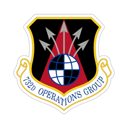 732 Operations Group AETC (U.S. Air Force) STICKER Vinyl Die-Cut Decal-4 Inch-The Sticker Space