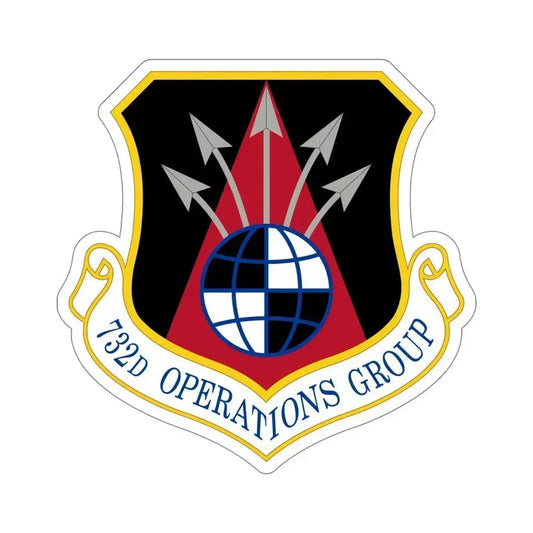 732 Operations Group AETC (U.S. Air Force) STICKER Vinyl Die-Cut Decal 6 Inch - The Sticker Space