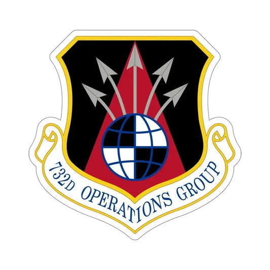 732 Operations Group AETC (U.S. Air Force) STICKER Vinyl Die-Cut Decal 6 Inch - The Sticker Space