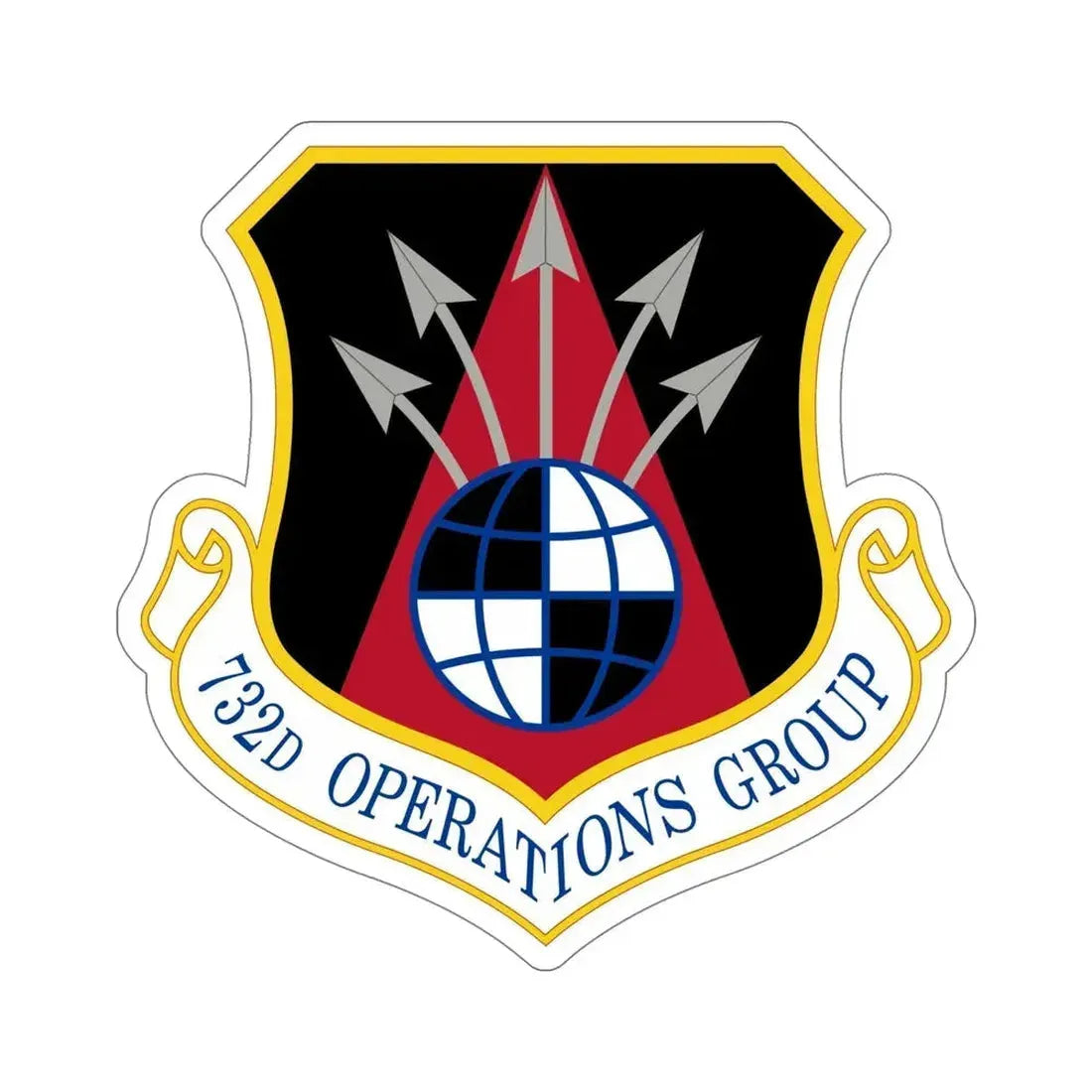 732 Operations Group AETC (U.S. Air Force) STICKER Vinyl Die-Cut Decal - The Sticker Space