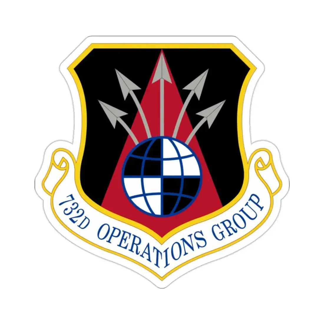 732 Operations Group AETC (U.S. Air Force) STICKER Vinyl Die-Cut Decal - The Sticker Space
