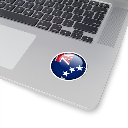Flag orb Cook Islands STICKER Vinyl Kiss-Cut Decal