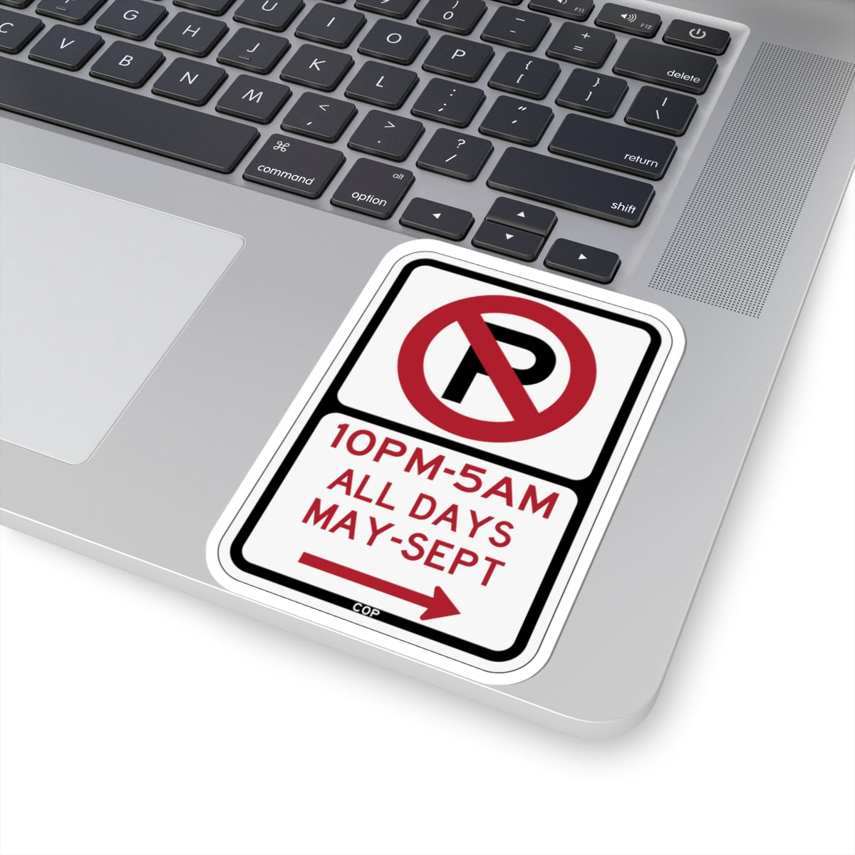 PBOT Road sign P1191R (Oregon) (Road Sign) STICKER Vinyl Kiss-Cut Decal