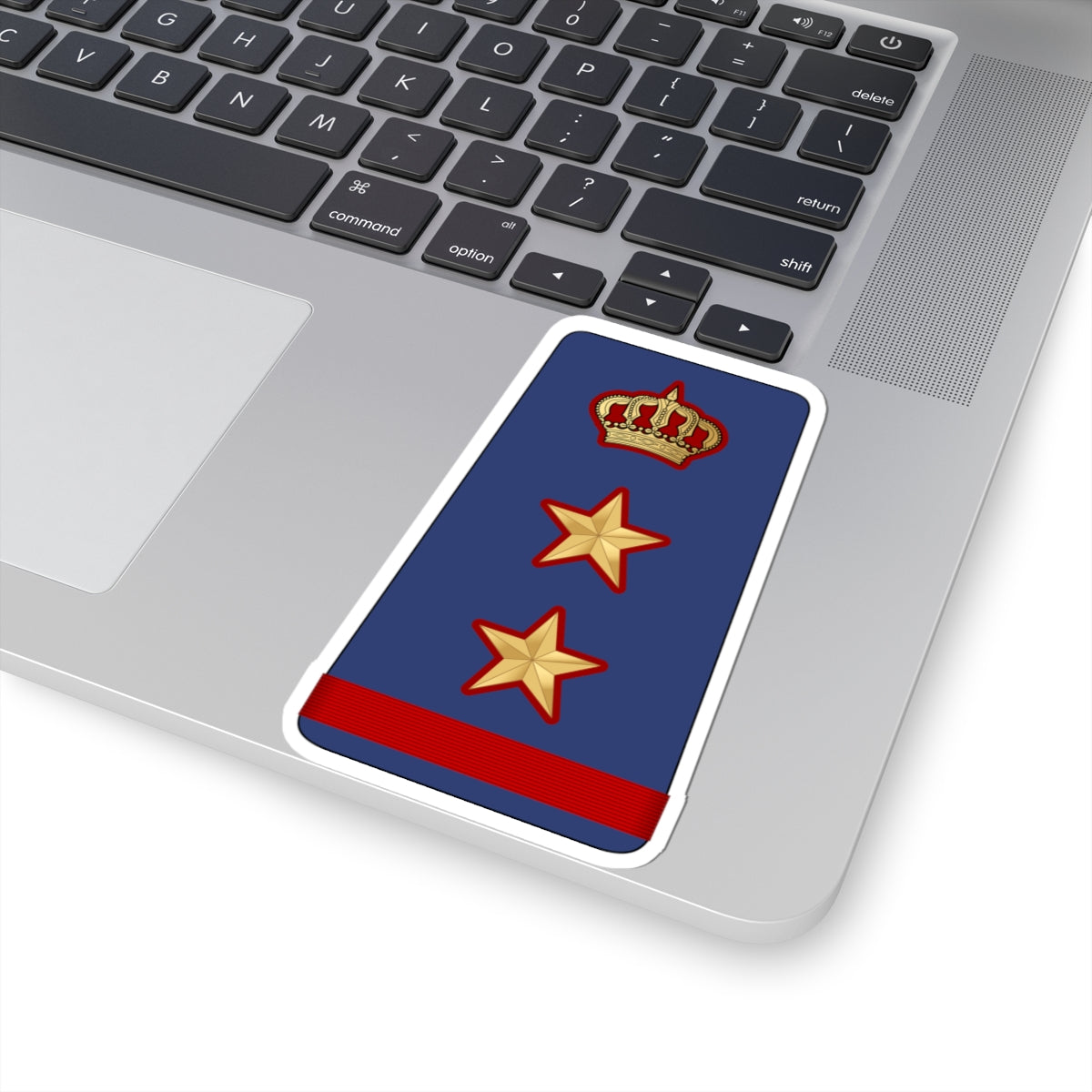 12. KAF COL (Kuwait) (Military Rank) STICKER Vinyl Kiss-Cut Decal